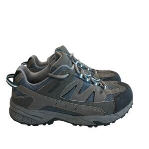 WORX Redwing Mens 7.5M Gray Lightweight Athletic Aluminum Toe Work Shoes